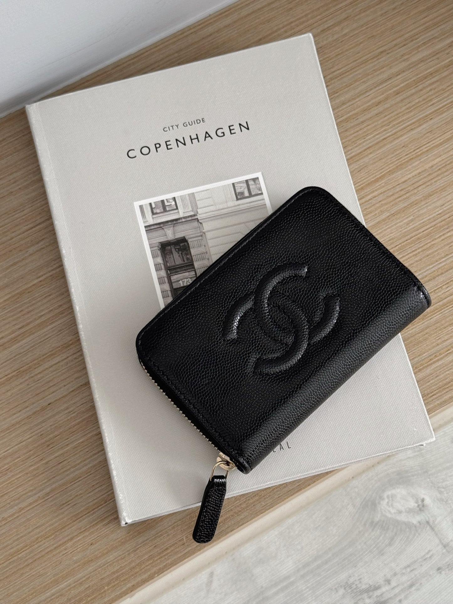 Chanel | Vintage復古 拉鍊加大零錢包