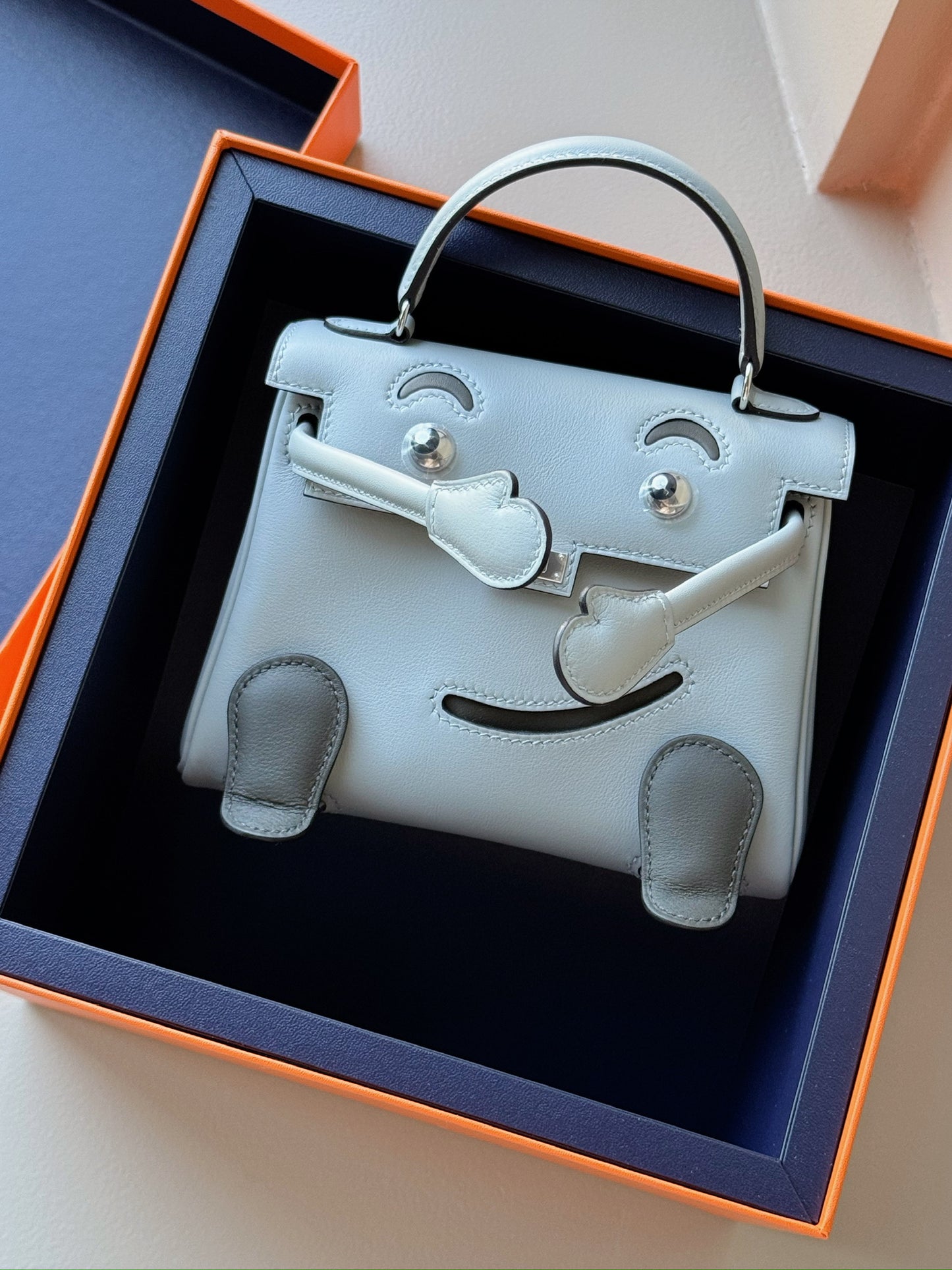 Hermès Kelly Doll 千禧娃娃 冰川藍