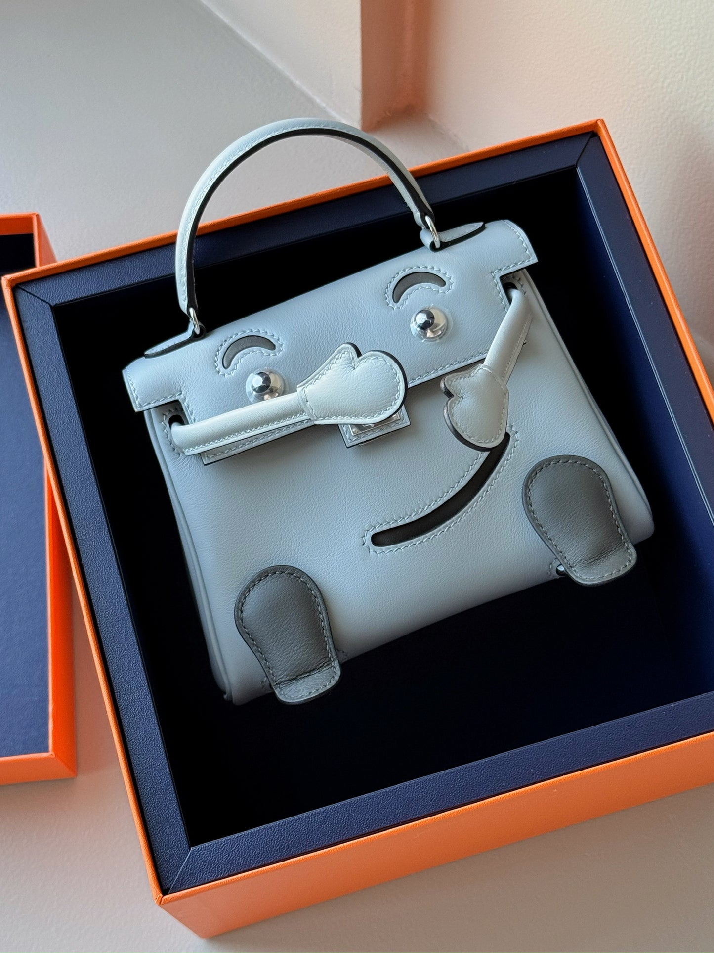Hermès Kelly Doll 千禧娃娃 冰川藍