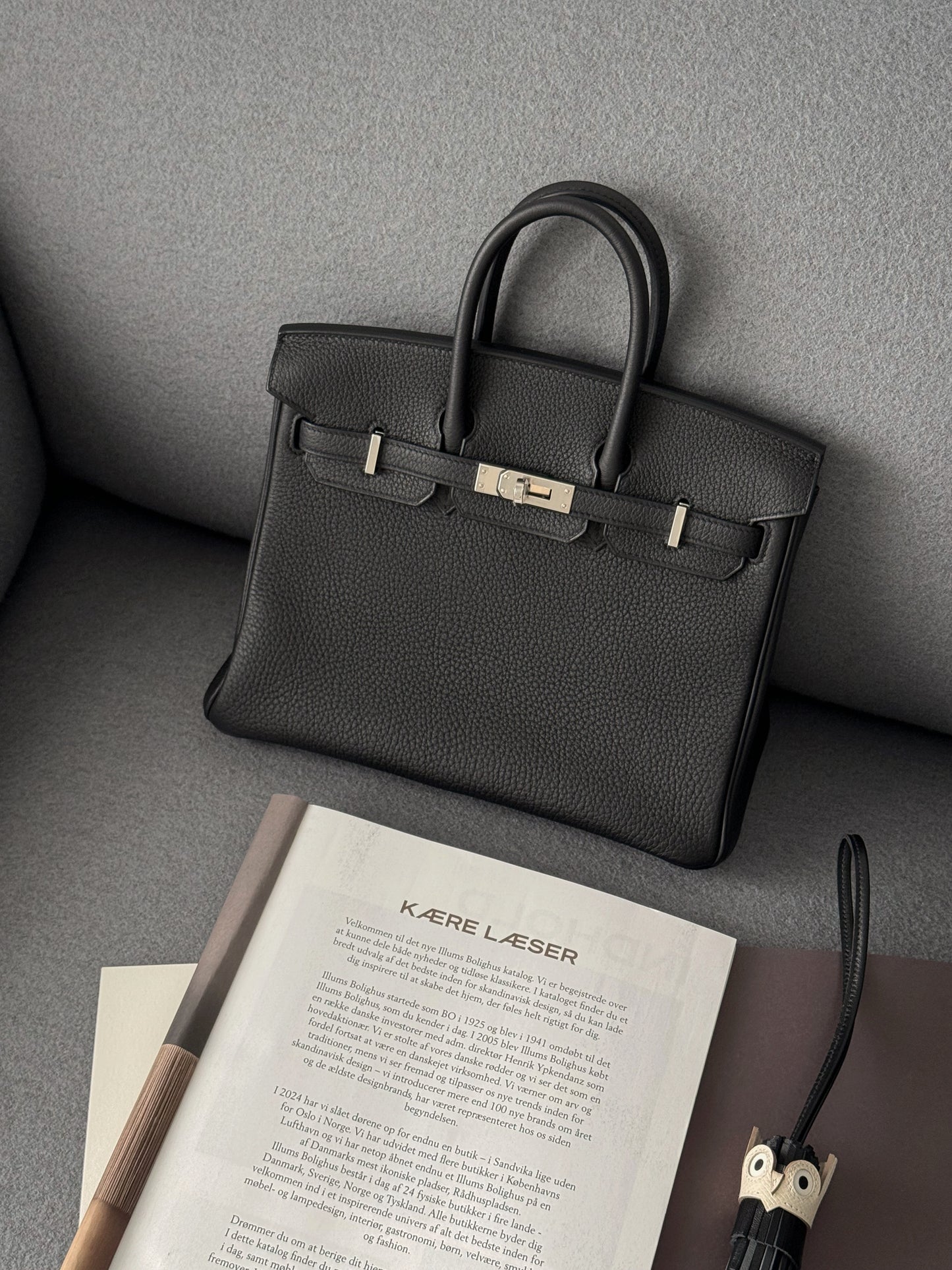 Hermès Birkin 25 Togo 黑色銀釦
