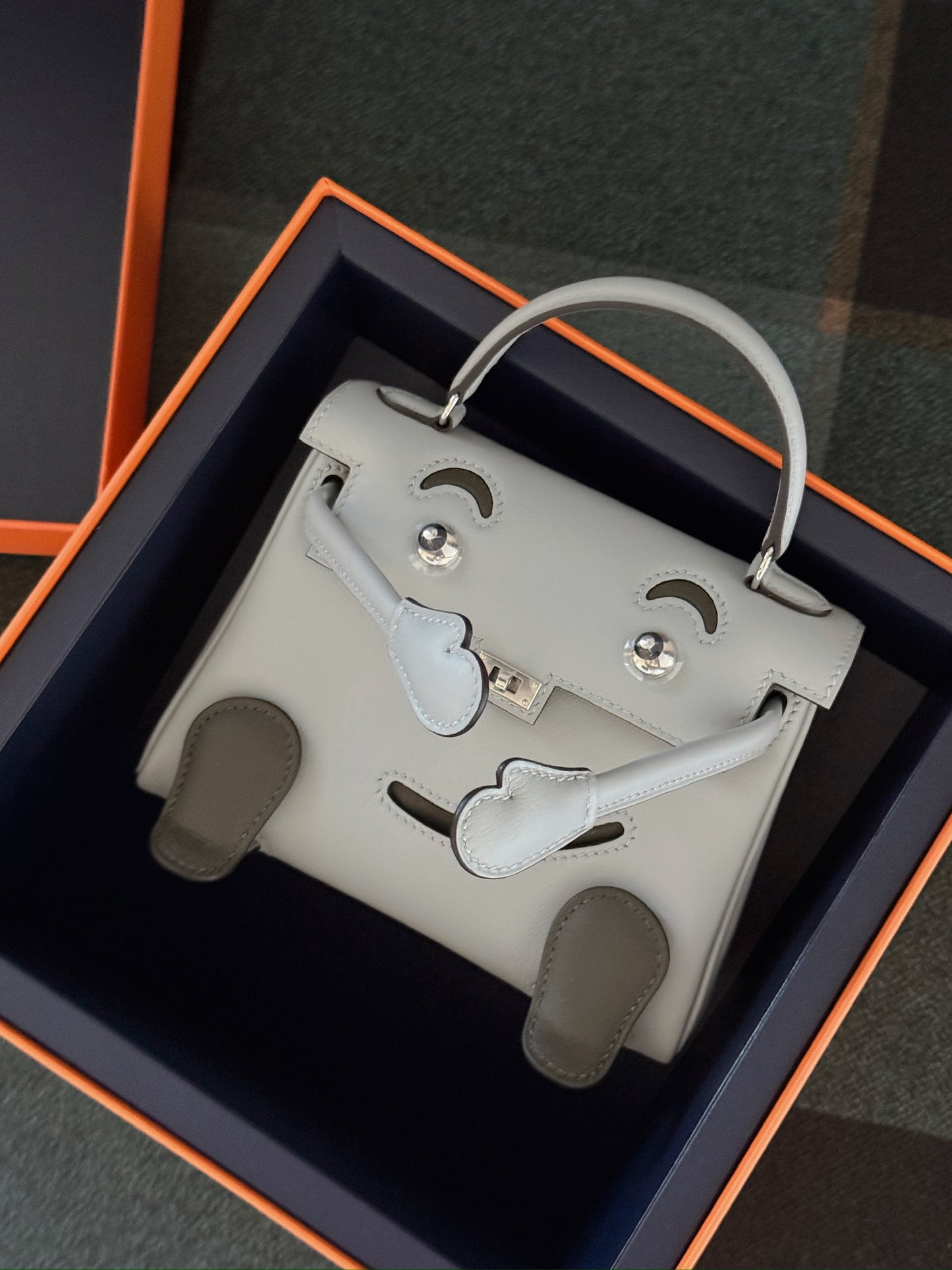 Hermès Kelly Doll 千禧娃娃 冰川藍