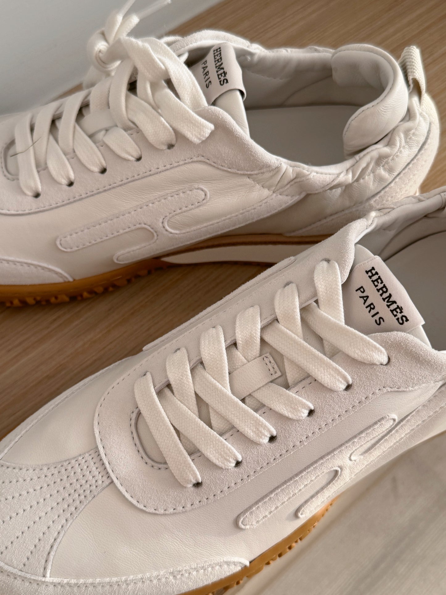Hermès | Jet Sneakers 米白色