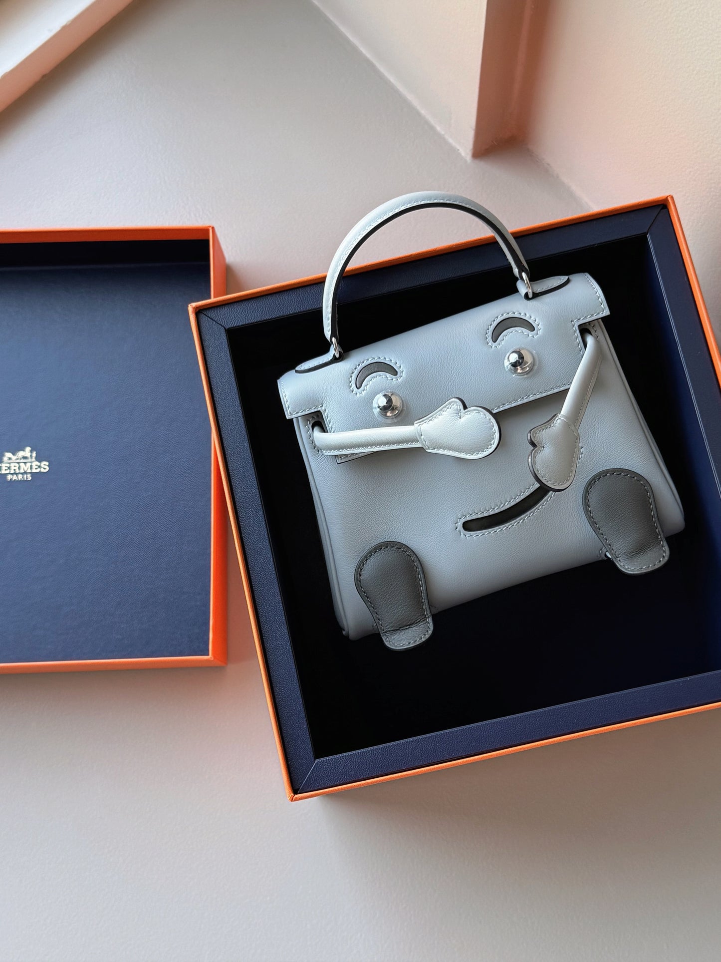 Hermès Kelly Doll 千禧娃娃 冰川藍