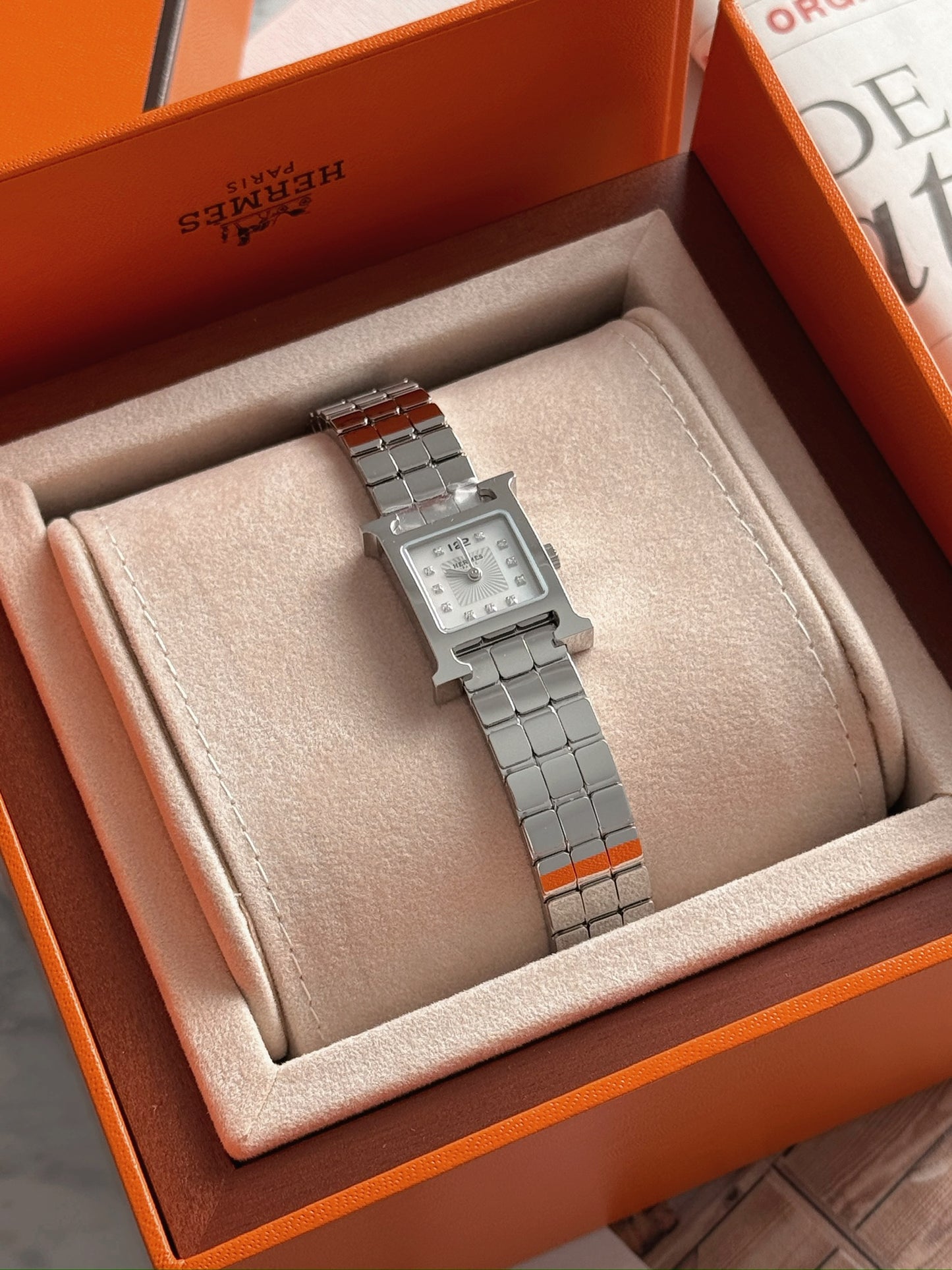 Hermès Heure H 帶鑽腕錶