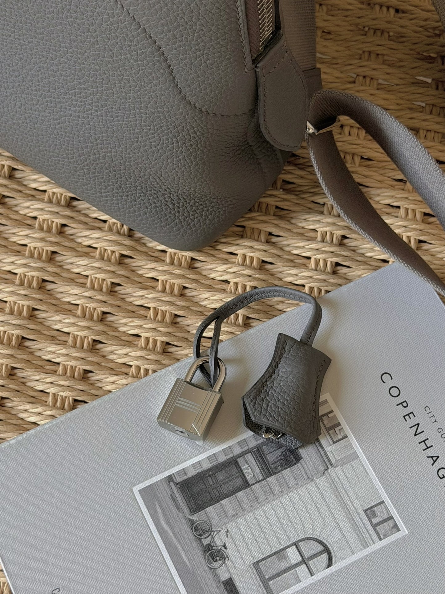Hermès | Bolide Messenger 錫器灰