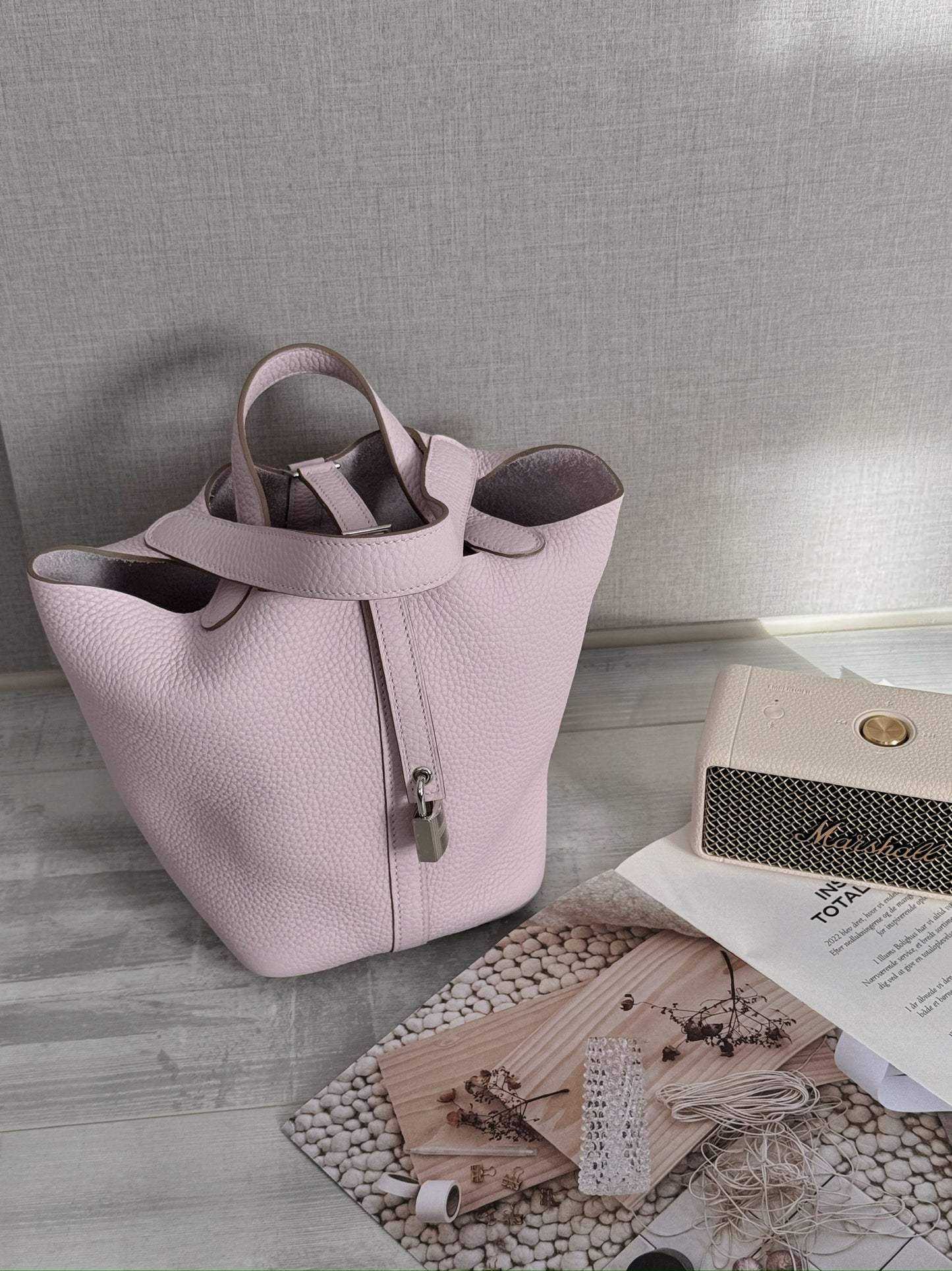 Hermès Picotin 18 夢幻紫銀釦