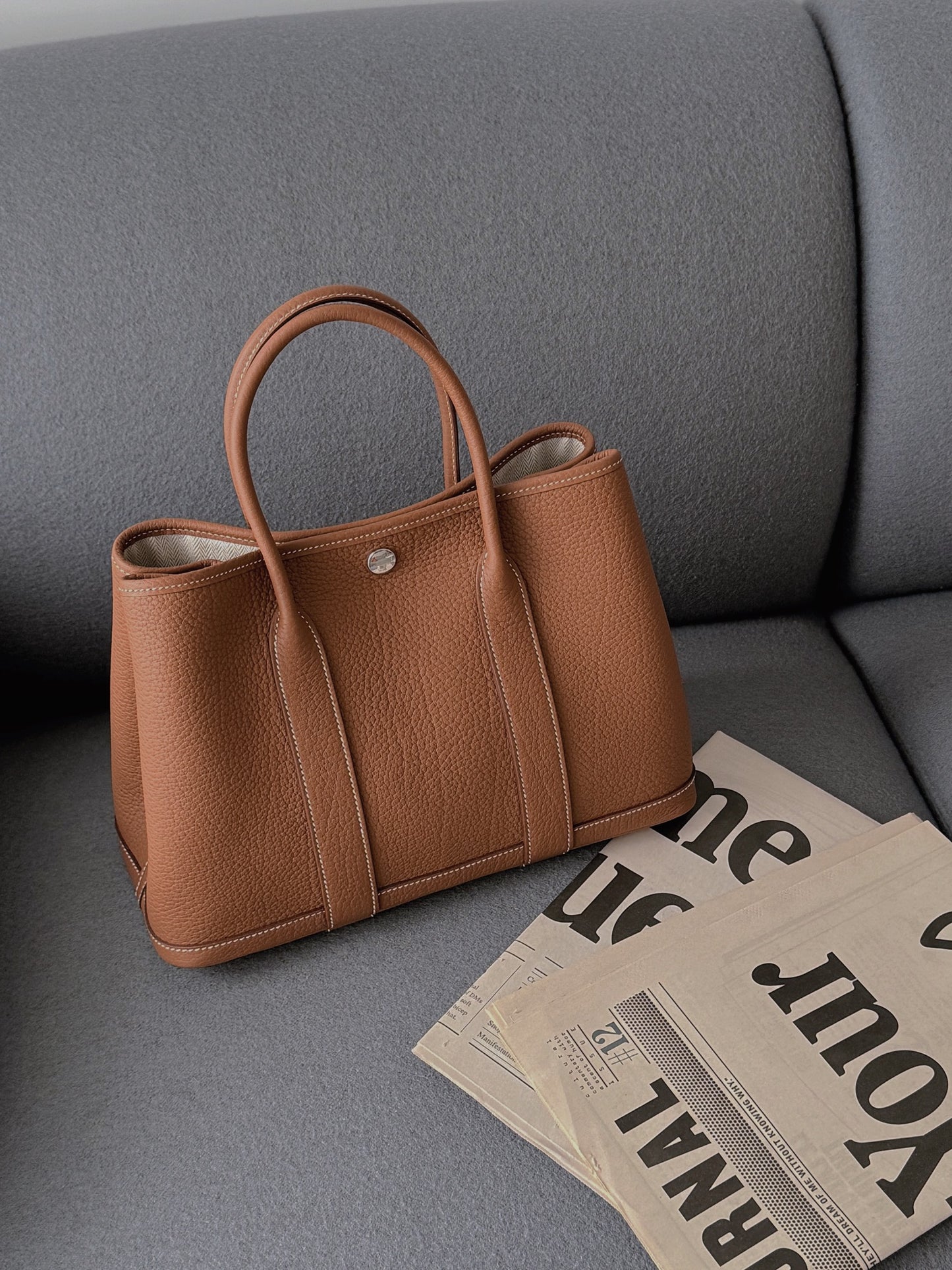 Hermès Garden Party 30 金棕色