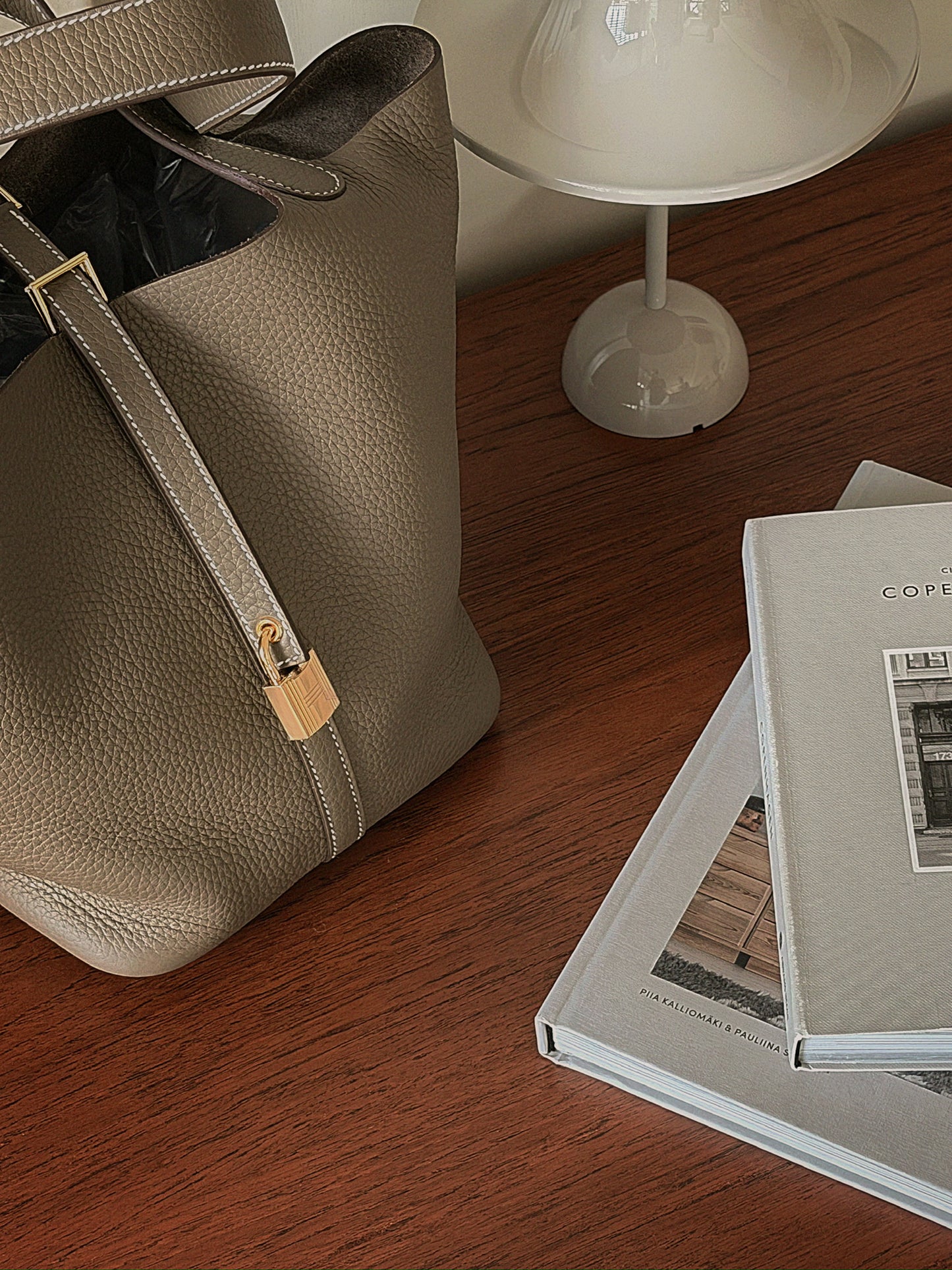 Hermès | Picotin 22 大象灰 金釦