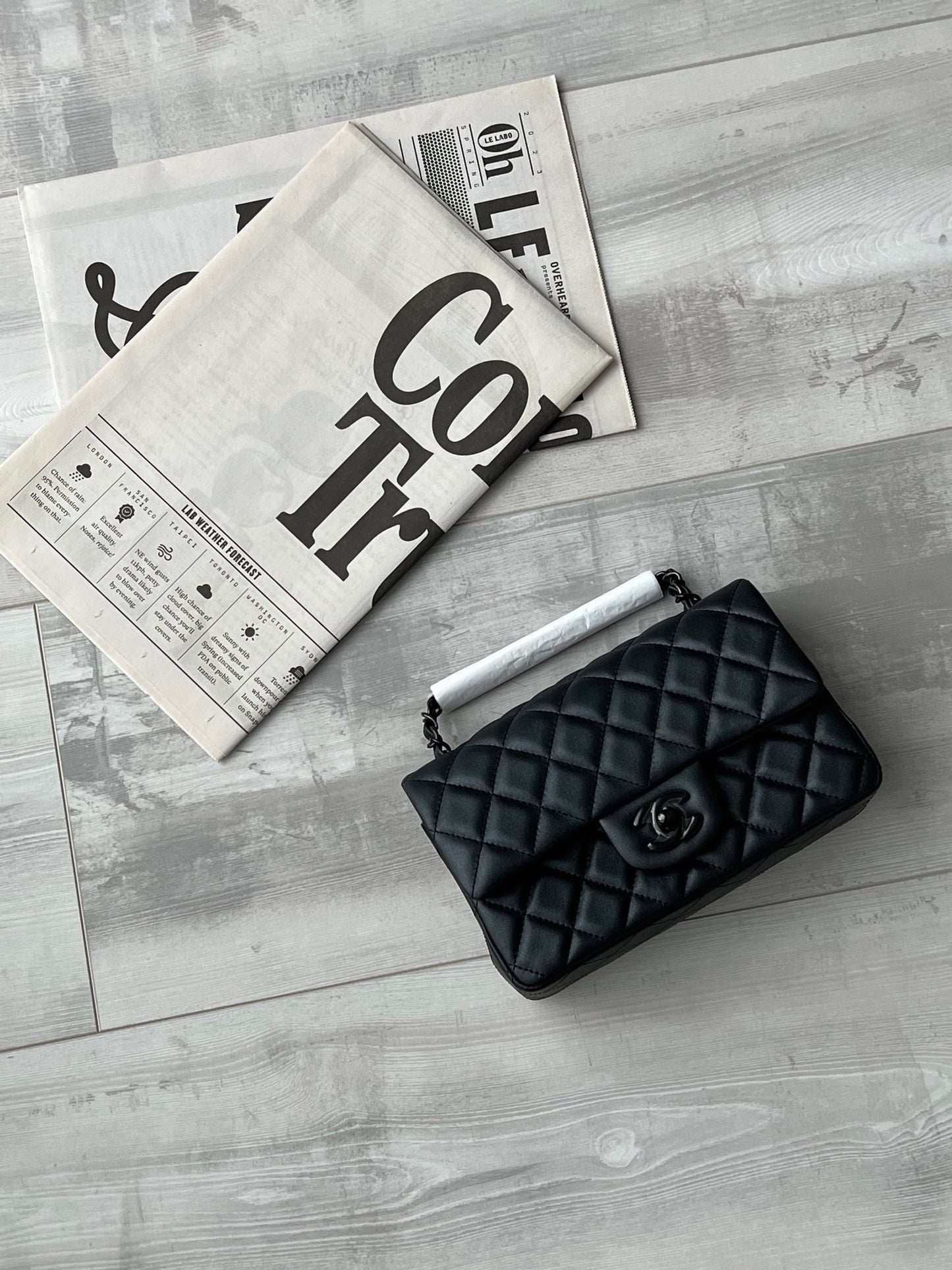 Chanel Mini CF20 So Black