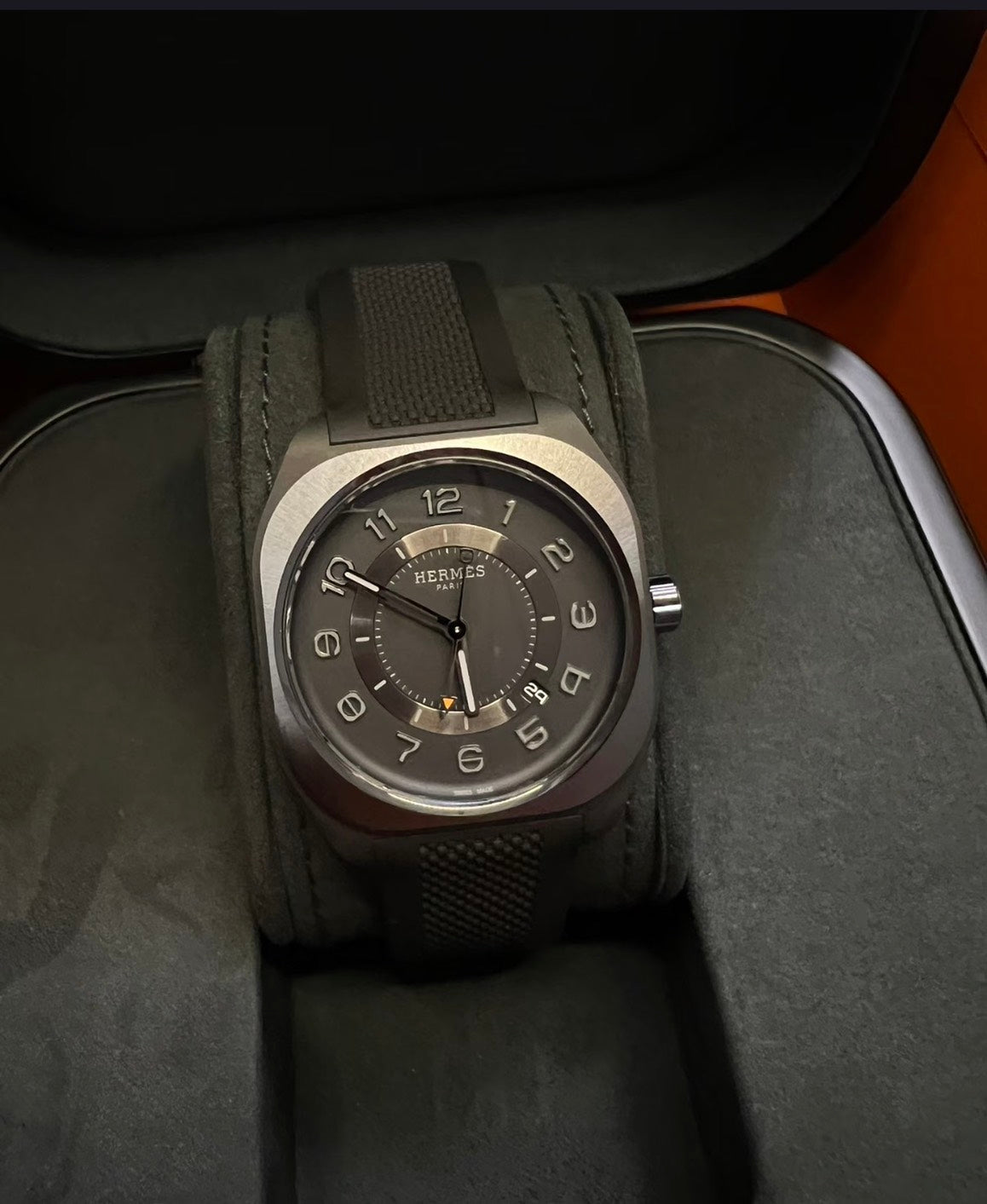 Hermès | H08 腕錶 黑色 42mm