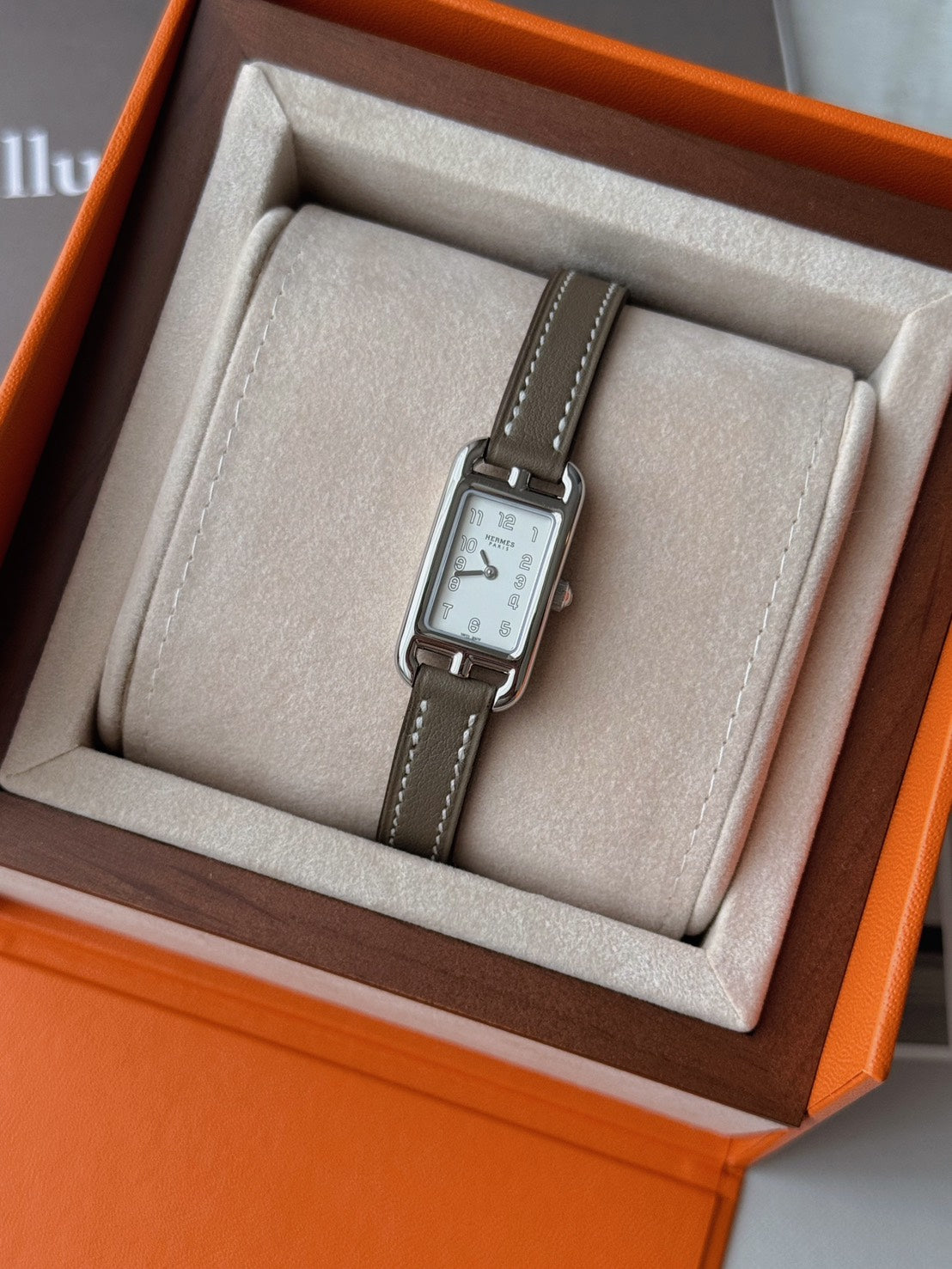 Hermès CAD Watch 大象灰腕錶