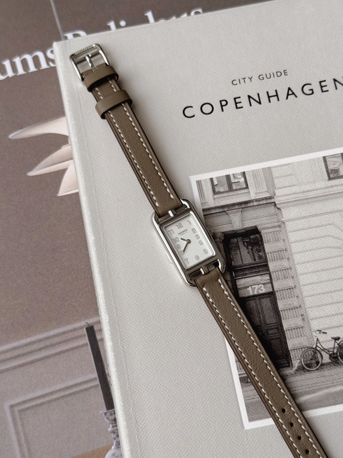 Hermès CAD Watch 大象灰腕錶