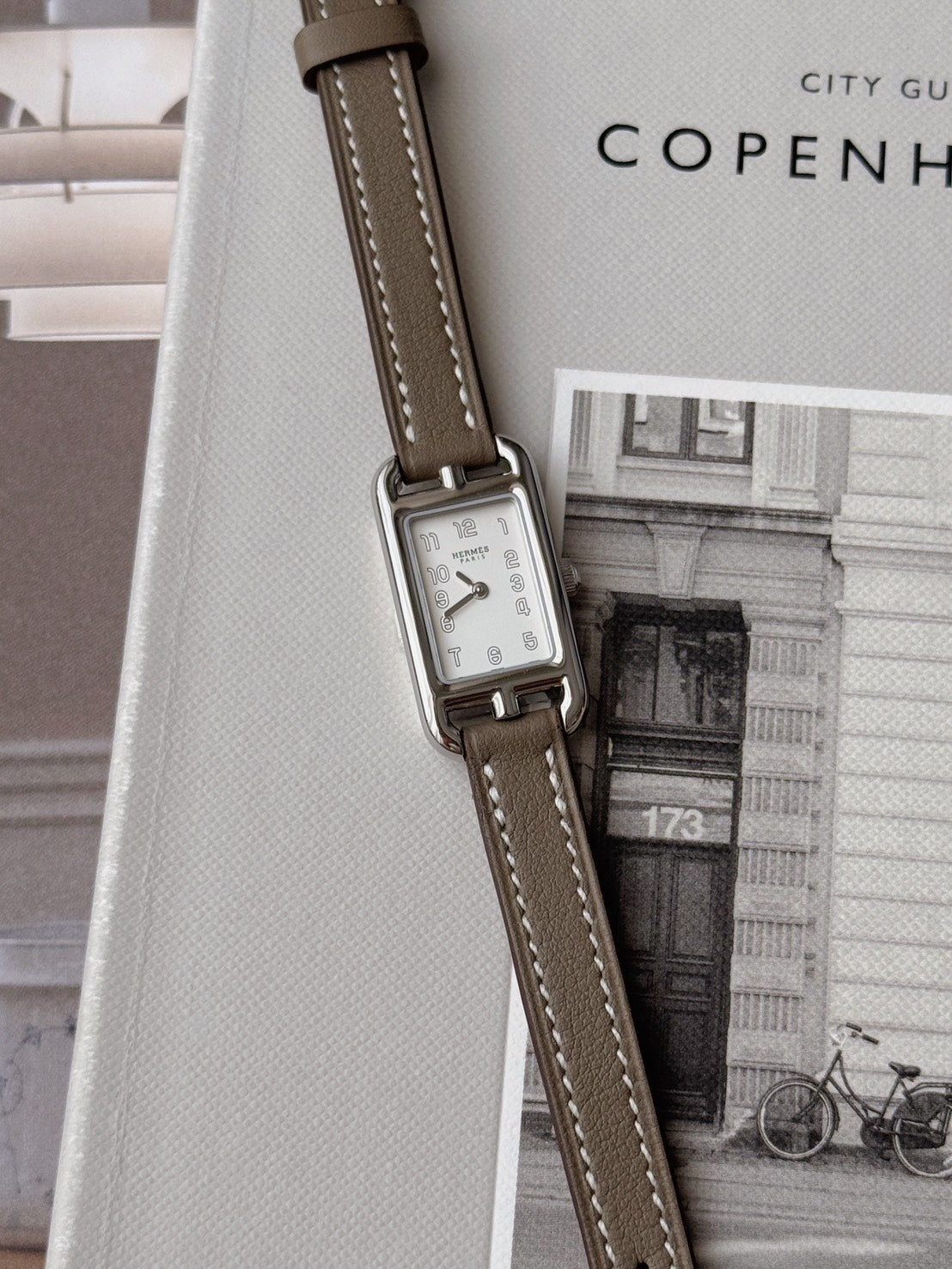 Hermès CAD Watch 大象灰腕錶