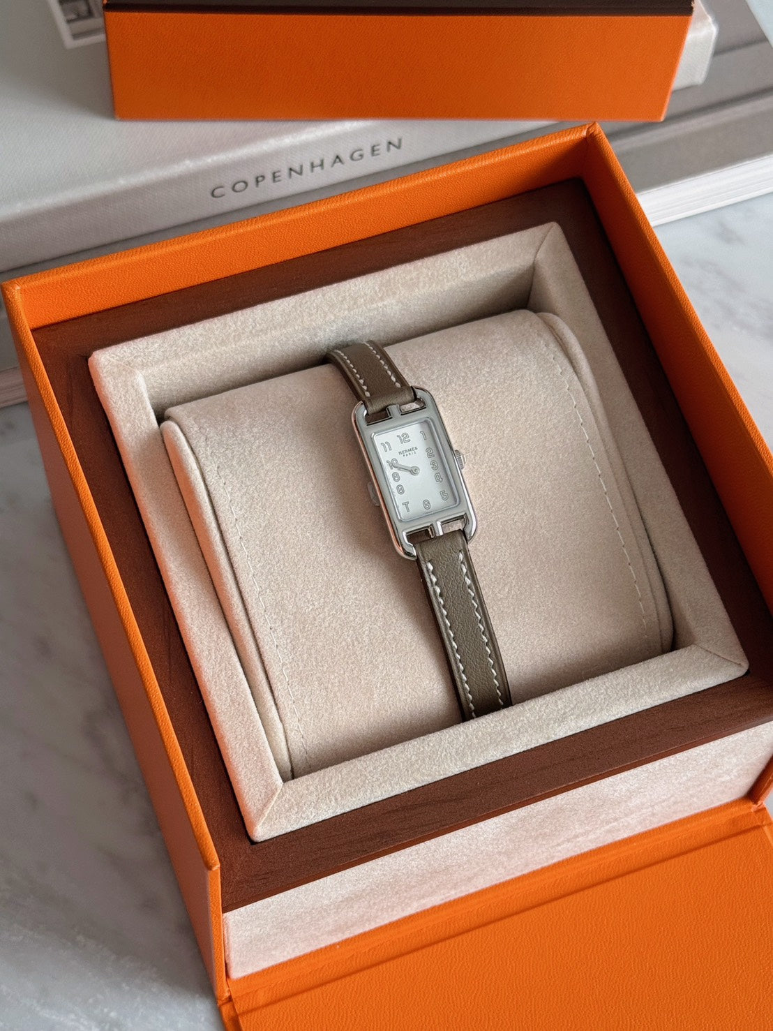 Hermès CAD Watch 大象灰腕錶