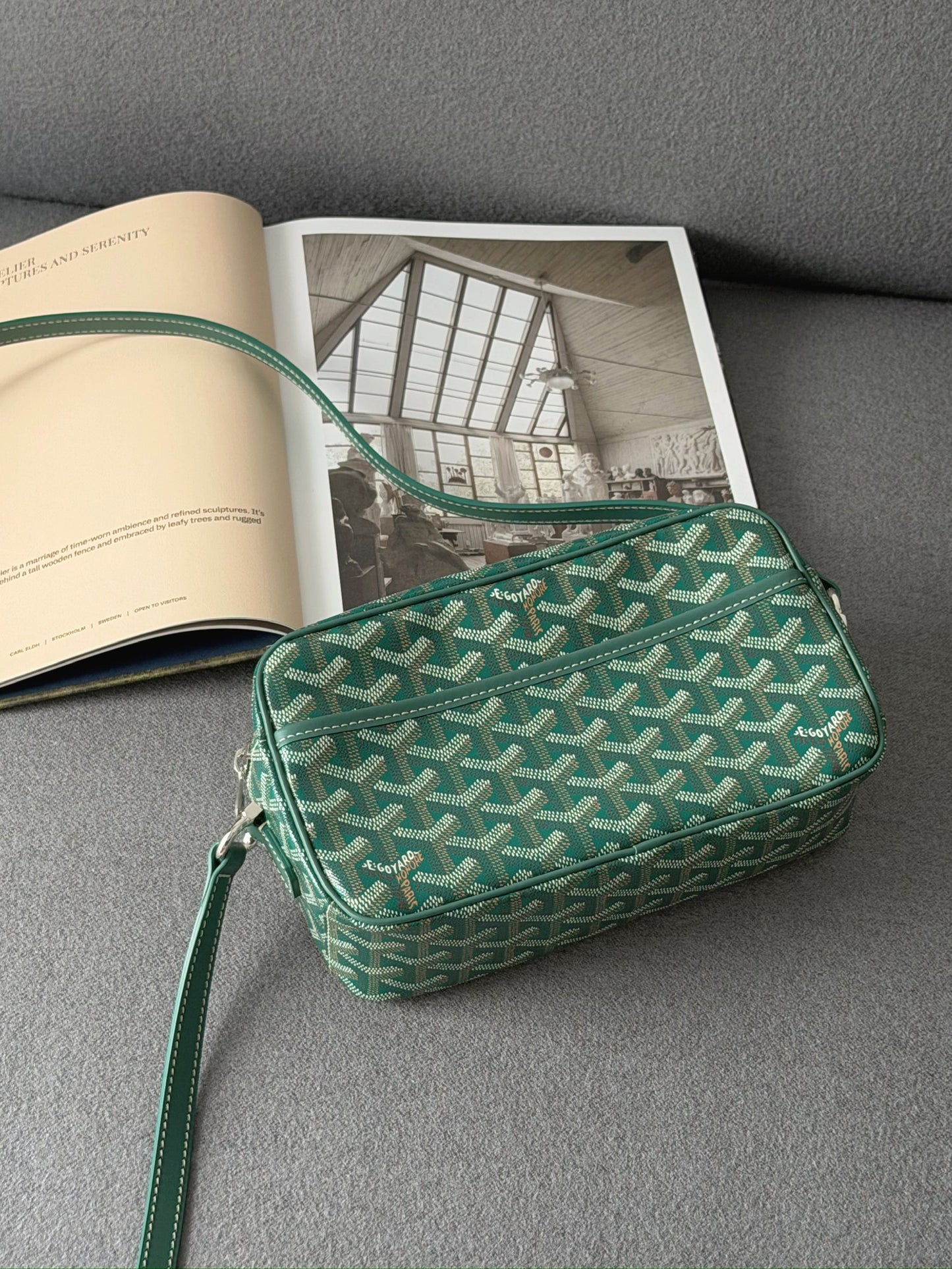 Goyard | Cap-Vert 相機包 綠色