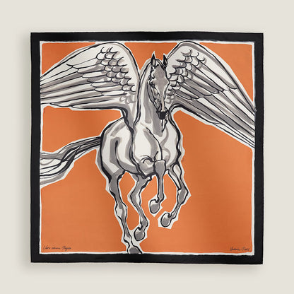 Hermès | Libre Comme Pegase 90 駿馬方巾