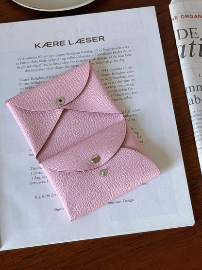 Hermès | Calvi Duo 櫻花粉 山羊皮