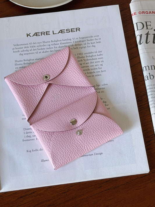 Hermès | Calvi Duo 櫻花粉 山羊皮