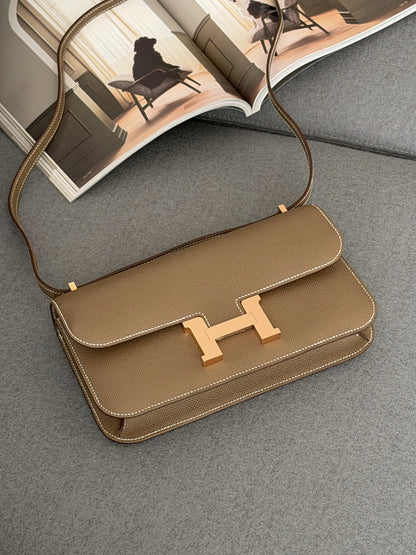 Hermès | Constance Elan 大象灰 玫瑰金釦