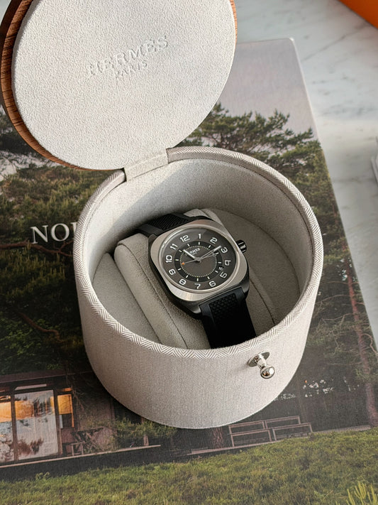 Hermès | H08 腕錶 黑色 42mm