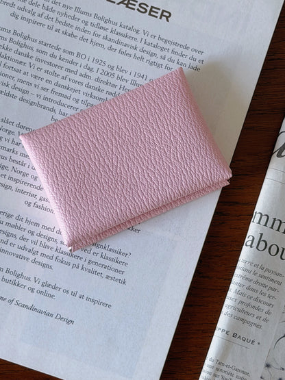 Hermès | Calvi Duo 櫻花粉 山羊皮