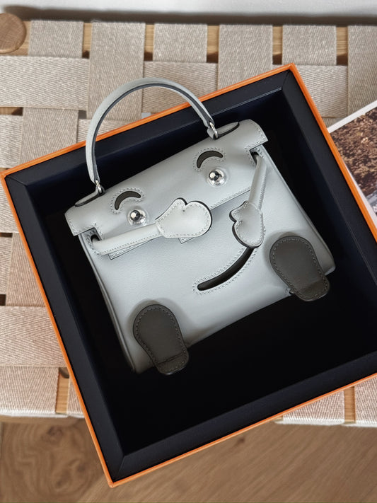 Hermès Kelly Doll 千禧娃娃 冰川藍