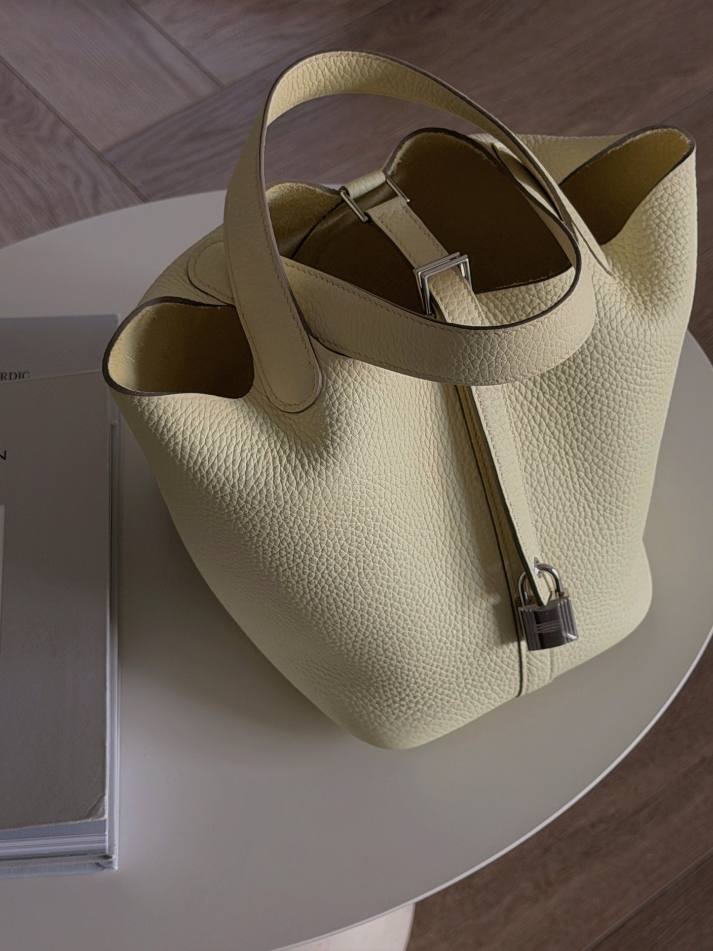 Hermès | Picotin 18 米爾頓黃 銀釦