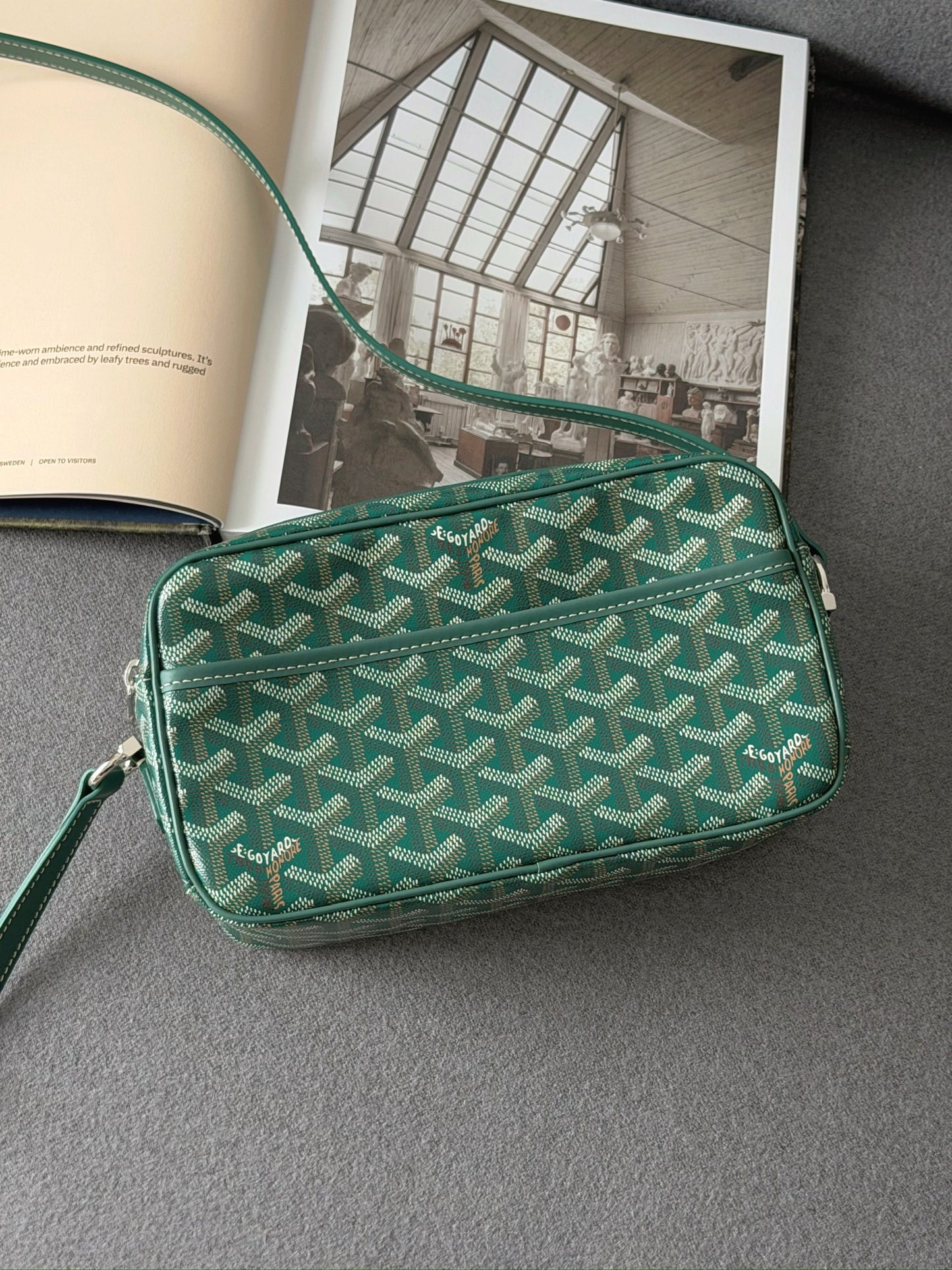 Goyard | Cap-Vert 相機包 綠色