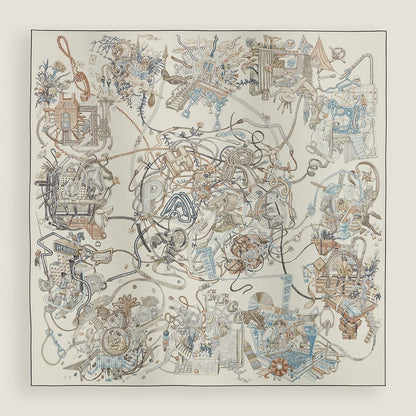 Hermès | Le Monde d'Hermès 140 愛馬仕的奇幻世界 披肩