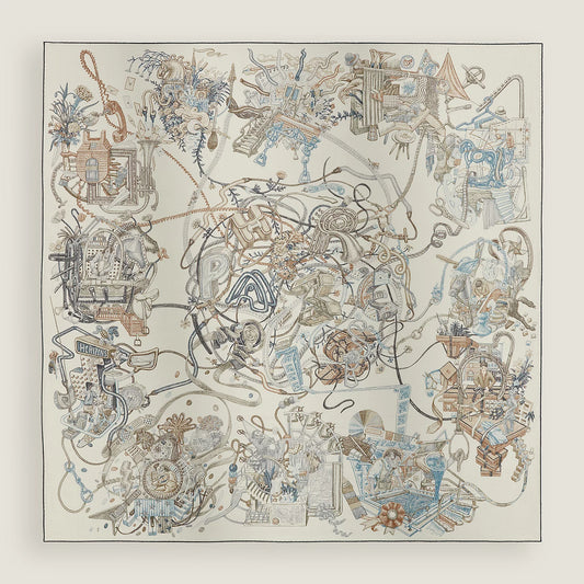 Hermès | Le Monde d'Hermès 140 愛馬仕的奇幻世界 披肩