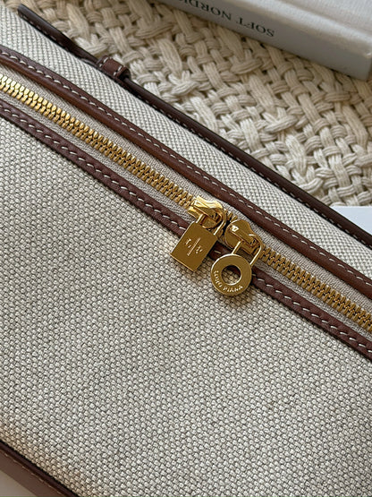 Loro Piana | Extra Pocket L19 帆布 深棕色