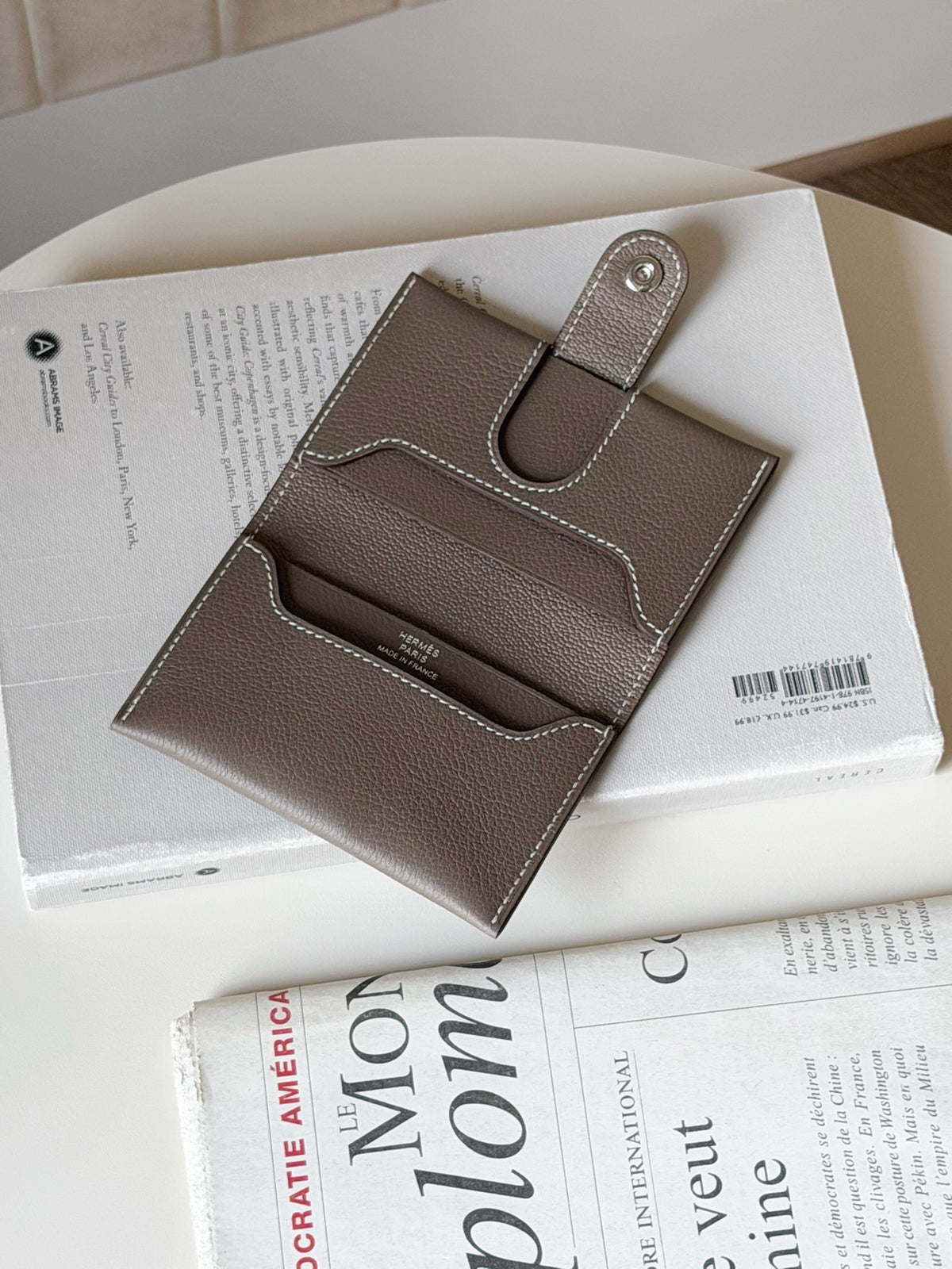 Hermès | R.M.S 卡包 大象灰
