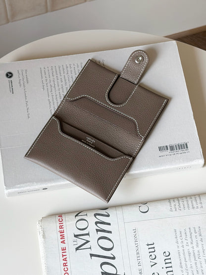 Hermès | R.M.S 卡包 大象灰