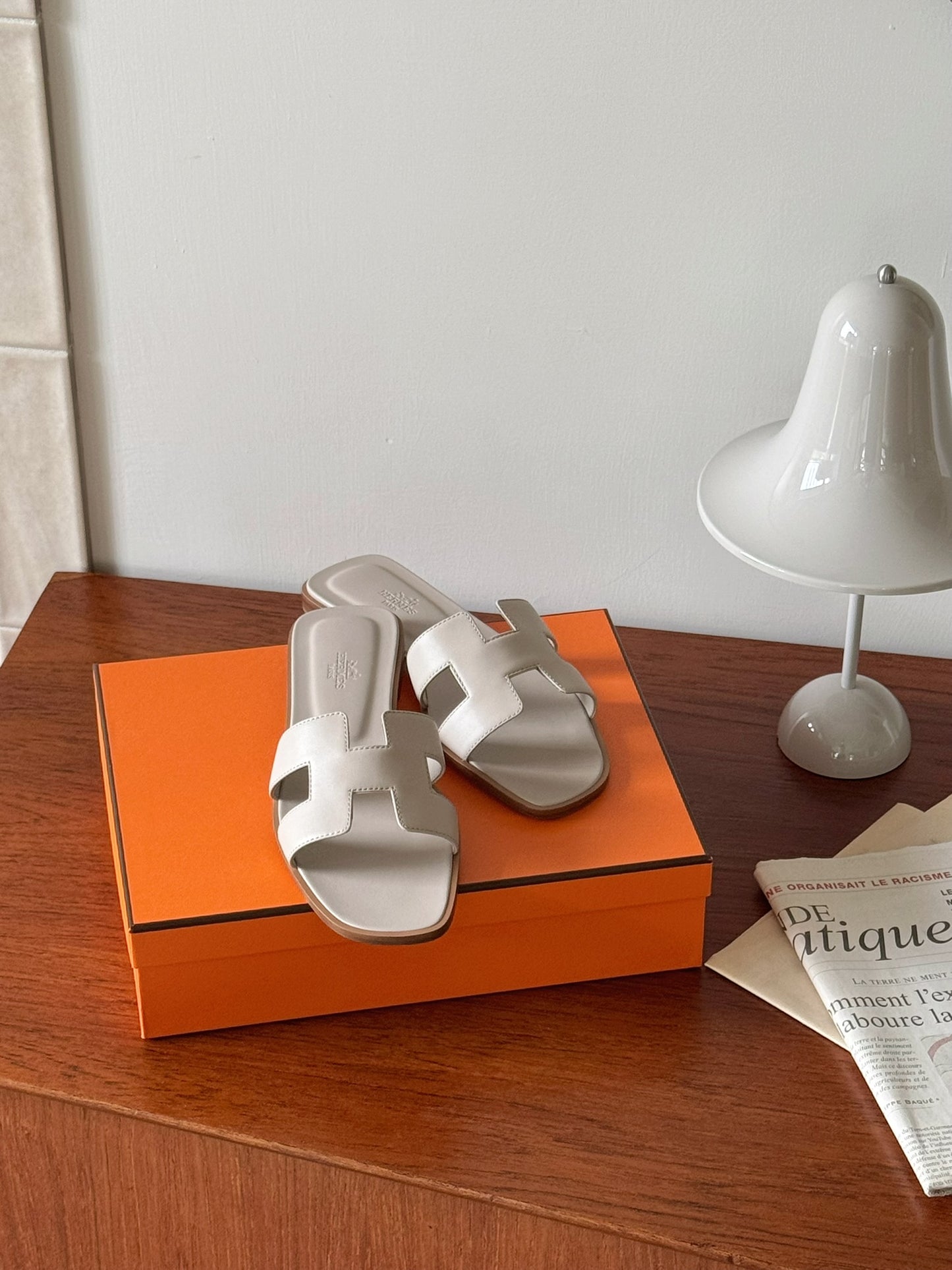 Hermès | Oran 涼鞋 米色