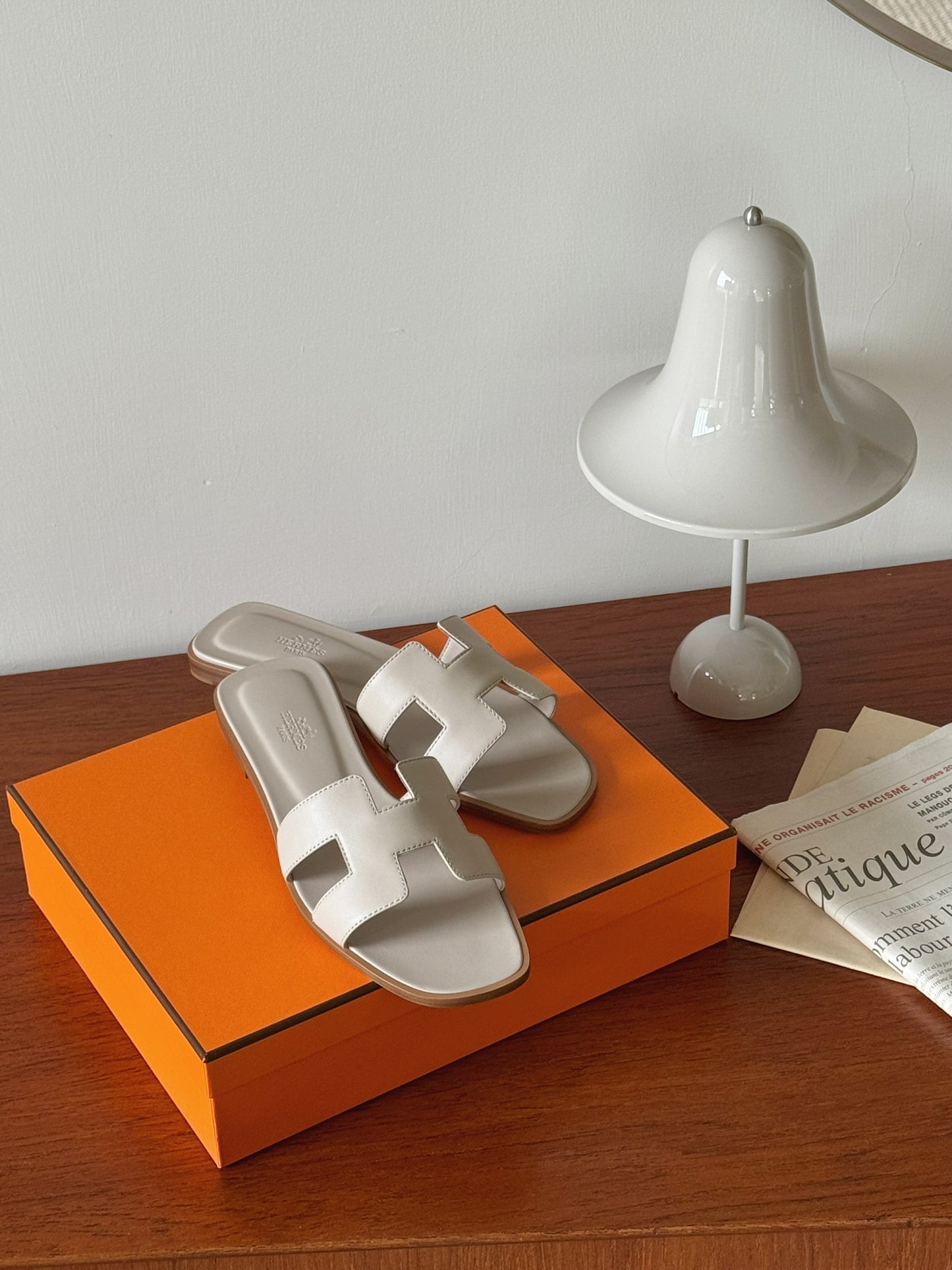Hermès | Oran 涼鞋 米色