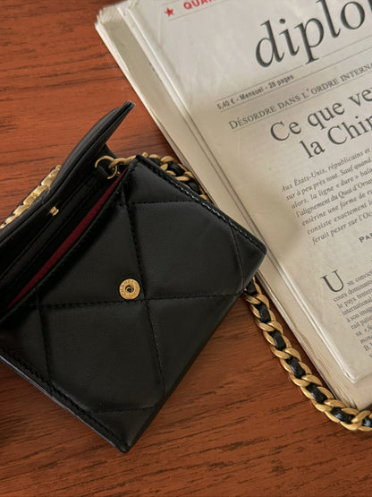 <S - 99成新> Chanel | 19 Mini WOC
