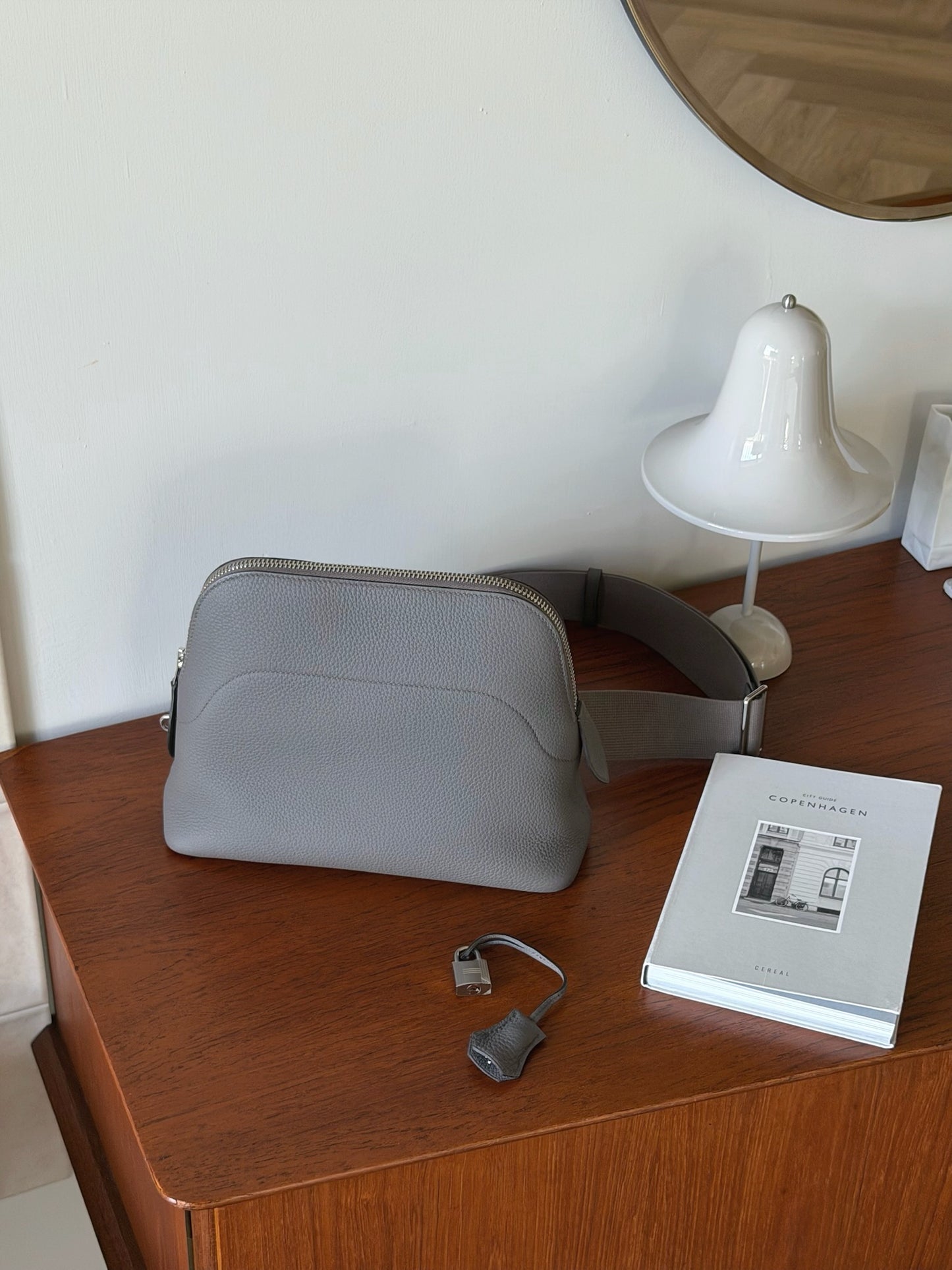 Hermès | Bolide Messenger 錫器灰
