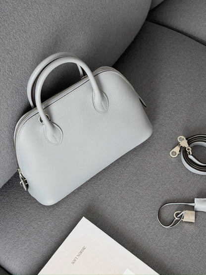 Hermès | Bolide 25 木偶灰 銀釦  EC