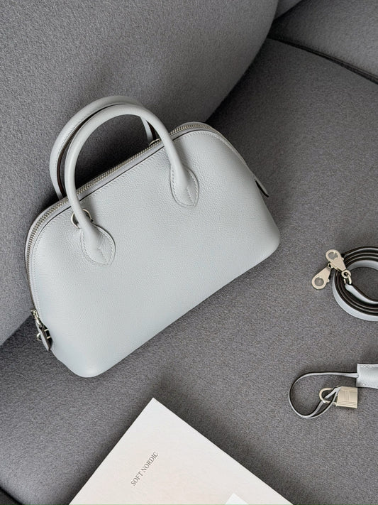 Hermès | Bolide 25 木偶灰 銀釦  EC
