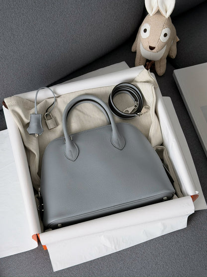 Hermès | Bolide 25 木偶灰 銀釦  EC