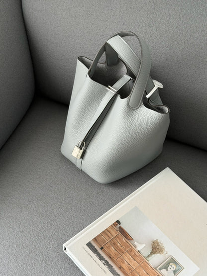 Hermès | Picotin 18 木偶灰 銀釦
