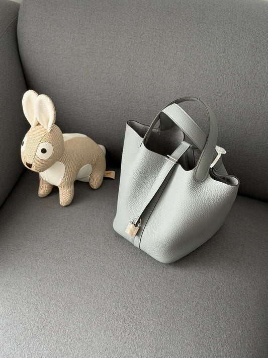 Hermès | Picotin 18 木偶灰 銀釦