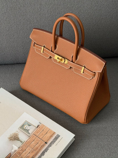 Hermès | Birkin 25 金棕色 金釦