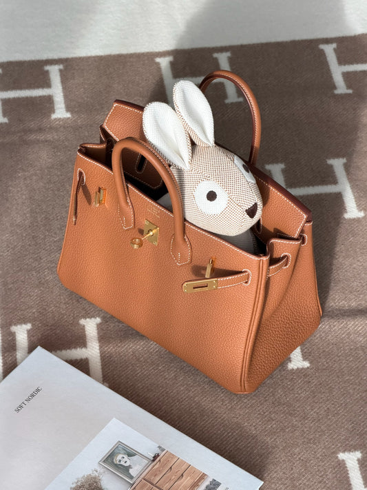 Hermès | Birkin 25 金棕色 金釦
