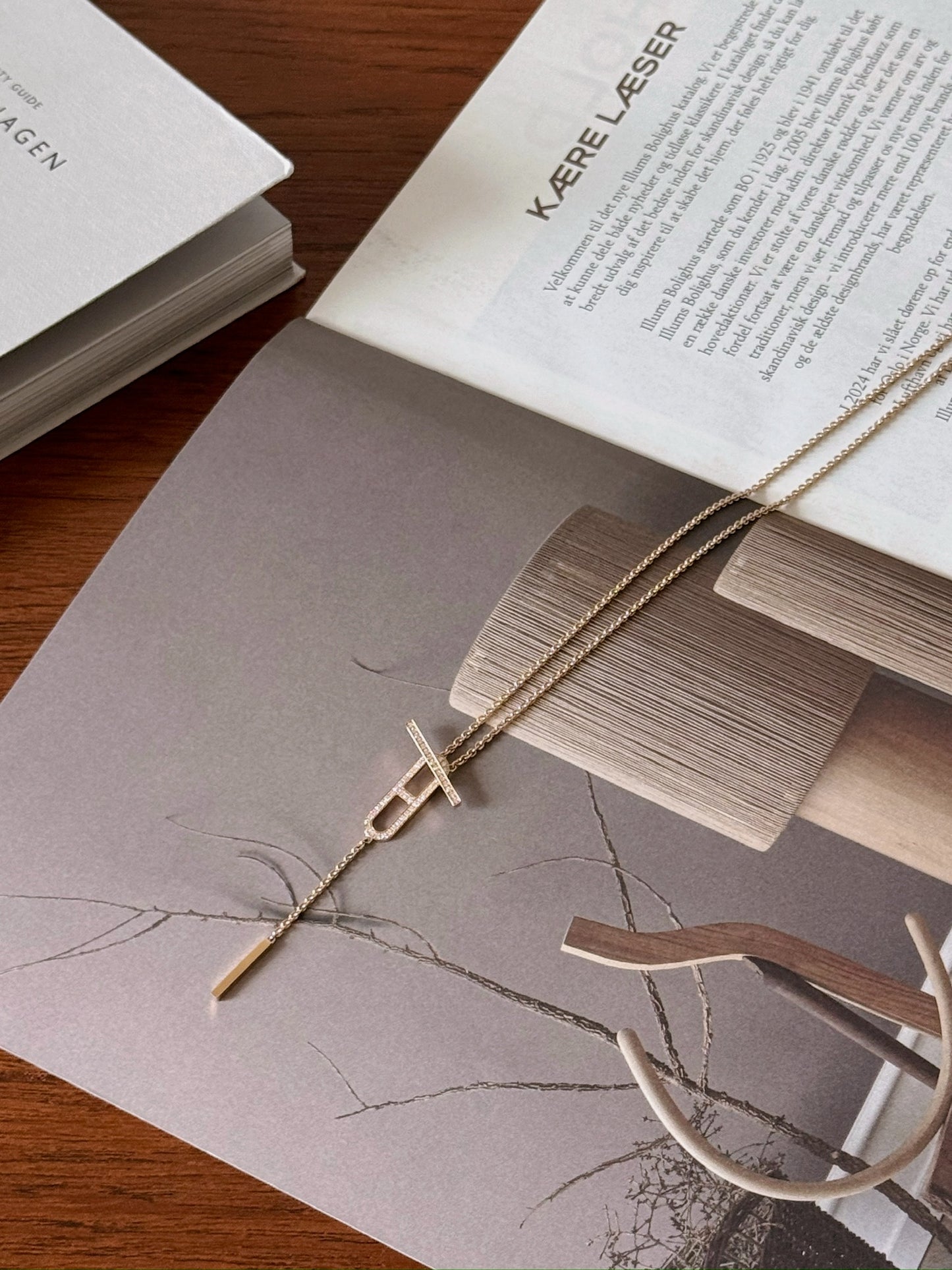 Hermès | Ever Chaine d'ancre 項鍊 玫瑰金