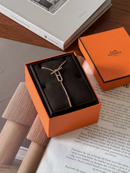 Hermès | Ever Chaine d'ancre 項鍊 玫瑰金