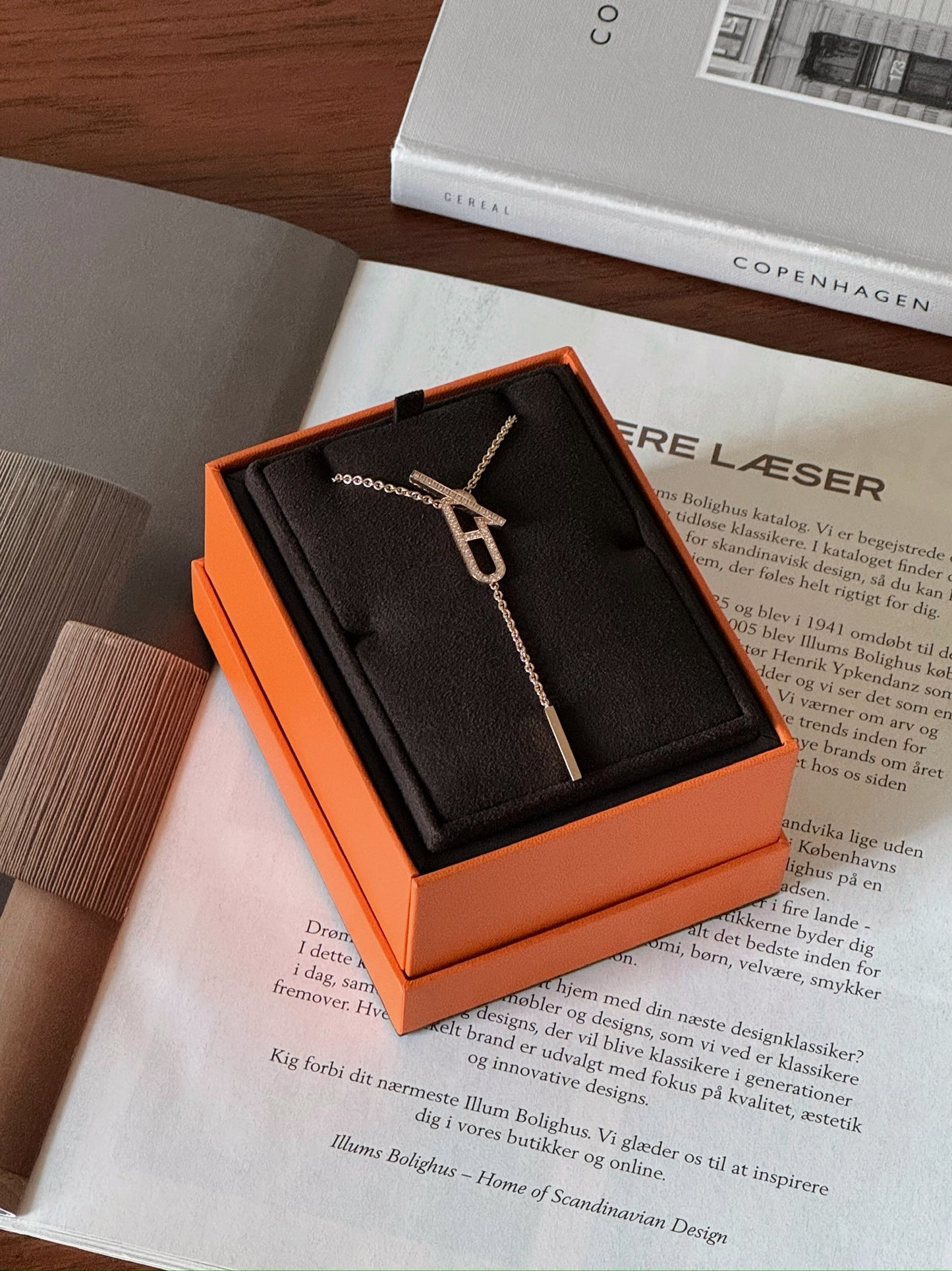 Hermès | Ever Chaine d'ancre 項鍊 玫瑰金