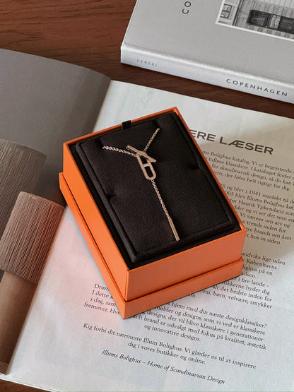 Hermès | Ever Chaine d'ancre 項鍊 玫瑰金
