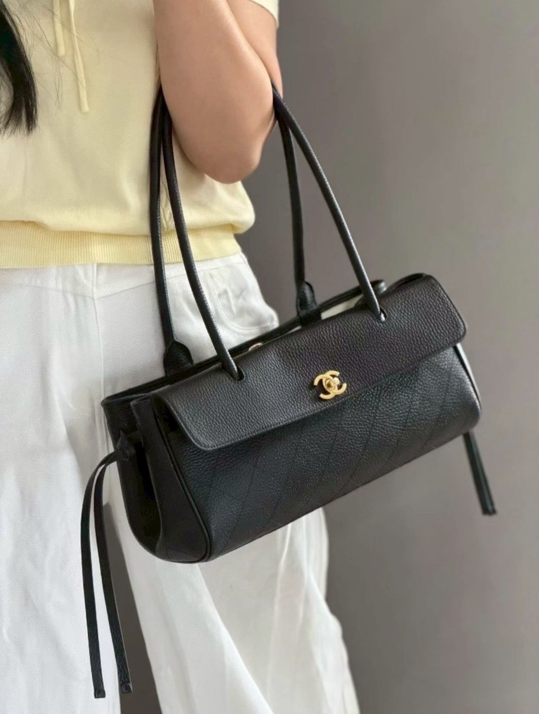 Chanel | 26S 法棍包 黑色
