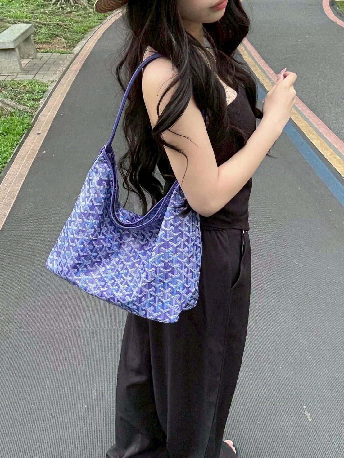 Goyard | Hobo 季節限定 藍莓紫